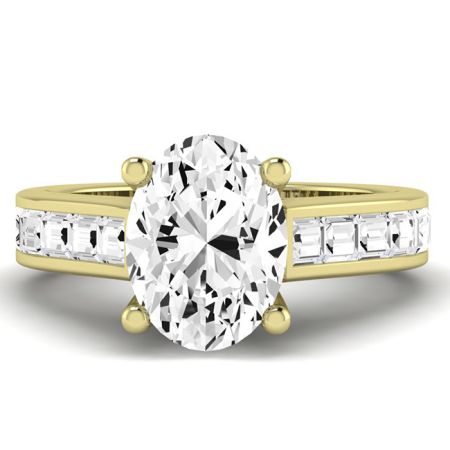 Yarrow Oval Diamond Bridal Set (Lab Grown Igi Cert) yellowgold