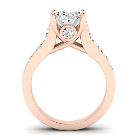 Calluna Oval Diamond Bridal Set (Lab Grown Igi Cert) rosegold