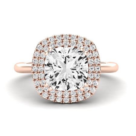 Tulip Cushion Diamond Bridal Set (Lab Grown Igi Cert) rosegold