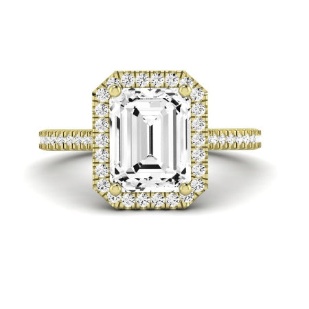 Mallow Emerald Diamond Bridal Set (Lab Grown Igi Cert) yellowgold