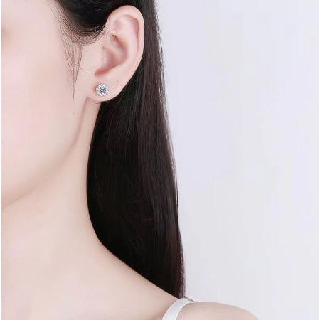 Nyla Diamond Earrings (Clarity Enhanced) whitegold