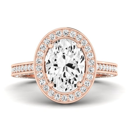 Buttercup Oval Diamond Bridal Set (Lab Grown Igi Cert) rosegold