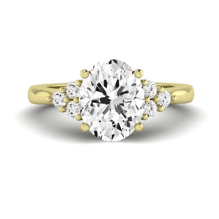 Alyssa Oval Diamond Bridal Set (Lab Grown Igi Cert) yellowgold