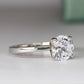 Lantana Round Diamond Engagement Ring (Lab Grown Igi Cert) whitegold