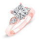 Hibiscus Princess Diamond Engagement Ring (Lab Grown Igi Cert) rosegold