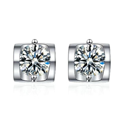 Naomi Diamond Earrings (Clarity Enhanced) whitegold