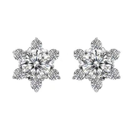 Remi Diamond Earrings (Clarity Enhanced) whitegold