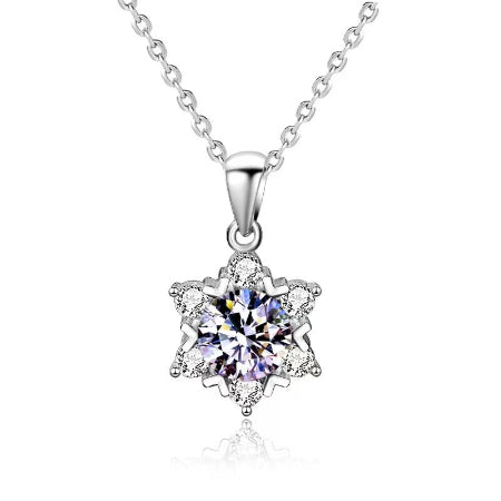 Jimena Diamond Necklace (Clarity Enhanced) whitegold