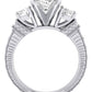 Angelonia Oval Diamond Engagement Ring (Lab Grown Igi Cert) whitegold