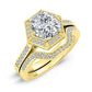 Anise Diamond Matching Band Only (engagement Ring Not Included) For Ring With Cushion Center yellowgold