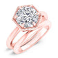 Aspen Diamond Matching Band Only (engagement Ring Not Included) For Ring With Round Center rosegold