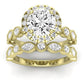 Aubretia Diamond Matching Band Only (does Not Include Engagement Ring) For Ring With Round Center yellowgold