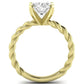 Balsam Oval Diamond Engagement Ring (Lab Grown Igi Cert) yellowgold