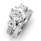 Belladonna Diamond Matching Band Only (does Not Include Engagement Ring) For Ring With Oval Center whitegold