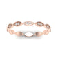 Brooklyn Round Cut Diamond Eternity Band (Clarity Enhanced) rosegold