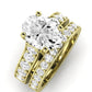 Calluna Diamond Matching Band Only (does Not Include Engagement Ring) For Ring With Oval Center yellowgold
