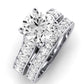 Calluna Diamond Matching Band Only (does Not Include Engagement Ring) For Ring With Round Center whitegold
