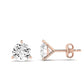 Alder Martini Diamond Stud Earrings rosegold