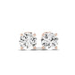 Elowen Princess Cut Lab Diamond Stud Earrings