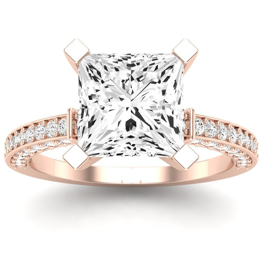 Daphne - Princess Lab Diamond Engagement Ring VS2 F (IGI Certified)