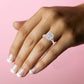 Desert Rose - Round Lab Diamond Bridal Set VS2 F (IGI Certified)