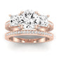 Dietes Diamond Matching Band Only (does Not Include Engagement Ring) For Ring With Round Center rosegold