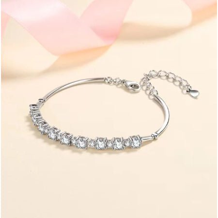 Elda Diamond Bracelet whitegold