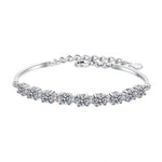 Elda Diamond Bracelet whitegold