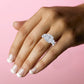 Erica Princess Diamond Bridal Set (Lab Grown Igi Cert) whitegold