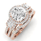 Erica Diamond Matching Band Only (does Not Include Engagement Ring) For Ring With Round Center rosegold