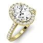 Florizel Oval Diamond Engagement Ring (Lab Grown Igi Cert) yellowgold