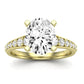 Holly Oval Diamond Engagement Ring (Lab Grown Igi Cert) yellowgold