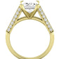 Iberis Emerald Diamond Engagement Ring (Lab Grown Igi Cert) yellowgold