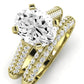 Iberis Diamond Matching Band Only (does Not Include Engagement Ring) For Ring With Oval Center yellowgold