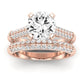 Iberis Diamond Matching Band Only (does Not Include Engagement Ring) For Ring With Round Center rosegold