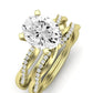 Iris Diamond Matching Band Only (does Not Include Engagement Ring) For Ring With Oval Center yellowgold