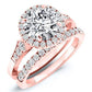 Kalmia Diamond Matching Band Only (engagement Ring Not Included) For Ring With Round Center rosegold