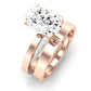 Lantana Diamond Matching Band Only (engagement Ring Not Included) For Ring With Oval Center rosegold