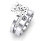 Lantana Diamond Matching Band Only (engagement Ring Not Included) For Ring With Oval Center whitegold