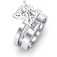 Lantana Diamond Matching Band Only (engagement Ring Not Included) For Ring With Princess Center whitegold