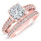 Laylani Diamond Matching Band Only (engagement Ring Not Included) For Ring With Princess Center rosegold