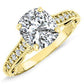 Laylani Cushion Diamond Engagement Ring (Lab Grown Igi Cert) yellowgold