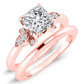 Lobelia Diamond Matching Band Only (engagement Ring Not Included) For Ring With Princess Center rosegold