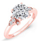 Lobelia Round Diamond Engagement Ring (Lab Grown Igi Cert) rosegold