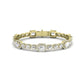 Chelsea Emerald Cut Diamond Bracelet (clarity Enhanced) yellowgold