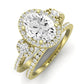 Lunaria Diamond Matching Band Only (does Not Include Engagement Ring) For Ring With Oval Center yellowgold