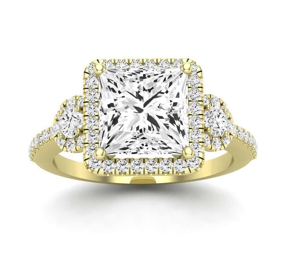 Lunaria - Princess Lab Diamond Engagement Ring VS2 F (IGI Certified)