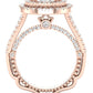 Lupin Oval Diamond Engagement Ring (Lab Grown Igi Cert) rosegold