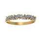 Rhodes Trendy Diamond Wedding Ring yellowgold