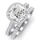Mallow Diamond Matching Band Only (does Not Include Engagement Ring)   For Ring With Cushion Center whitegold